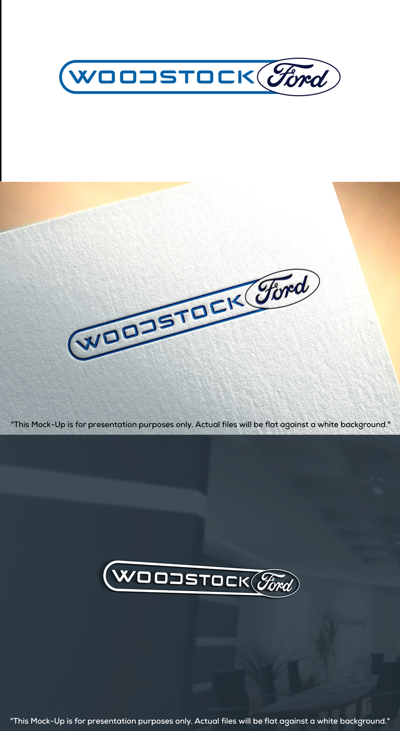 Diseño de Logo por RaKu 2 para Woodstock ford  | Diseño #37595557
