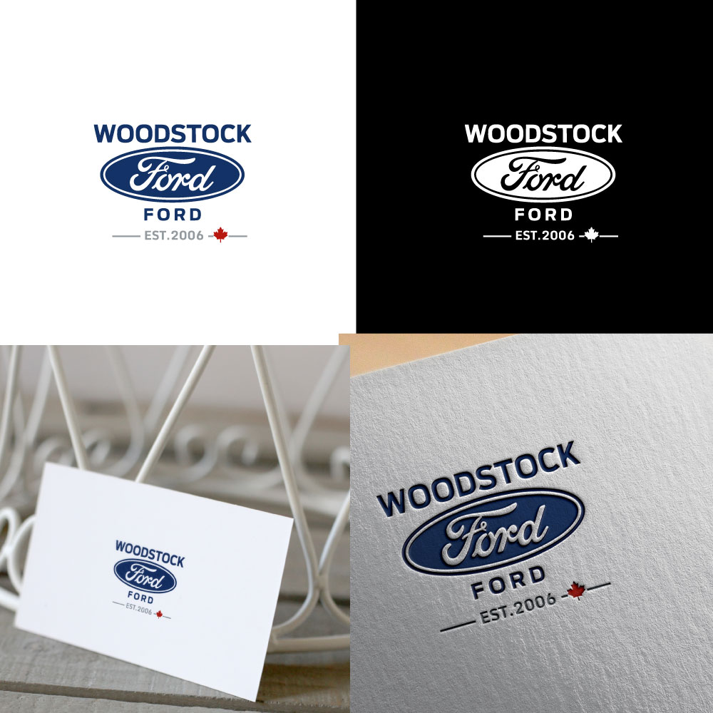 Logo Design by Jonshonkal for Woodstock ford  | Design #37592897