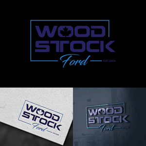 Logo Design by designer profile for Woodstock ford  | Design: #37594782