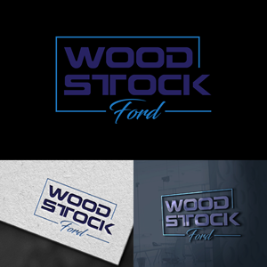 Logo Design by designer profile for Woodstock ford  | Design: #37594783