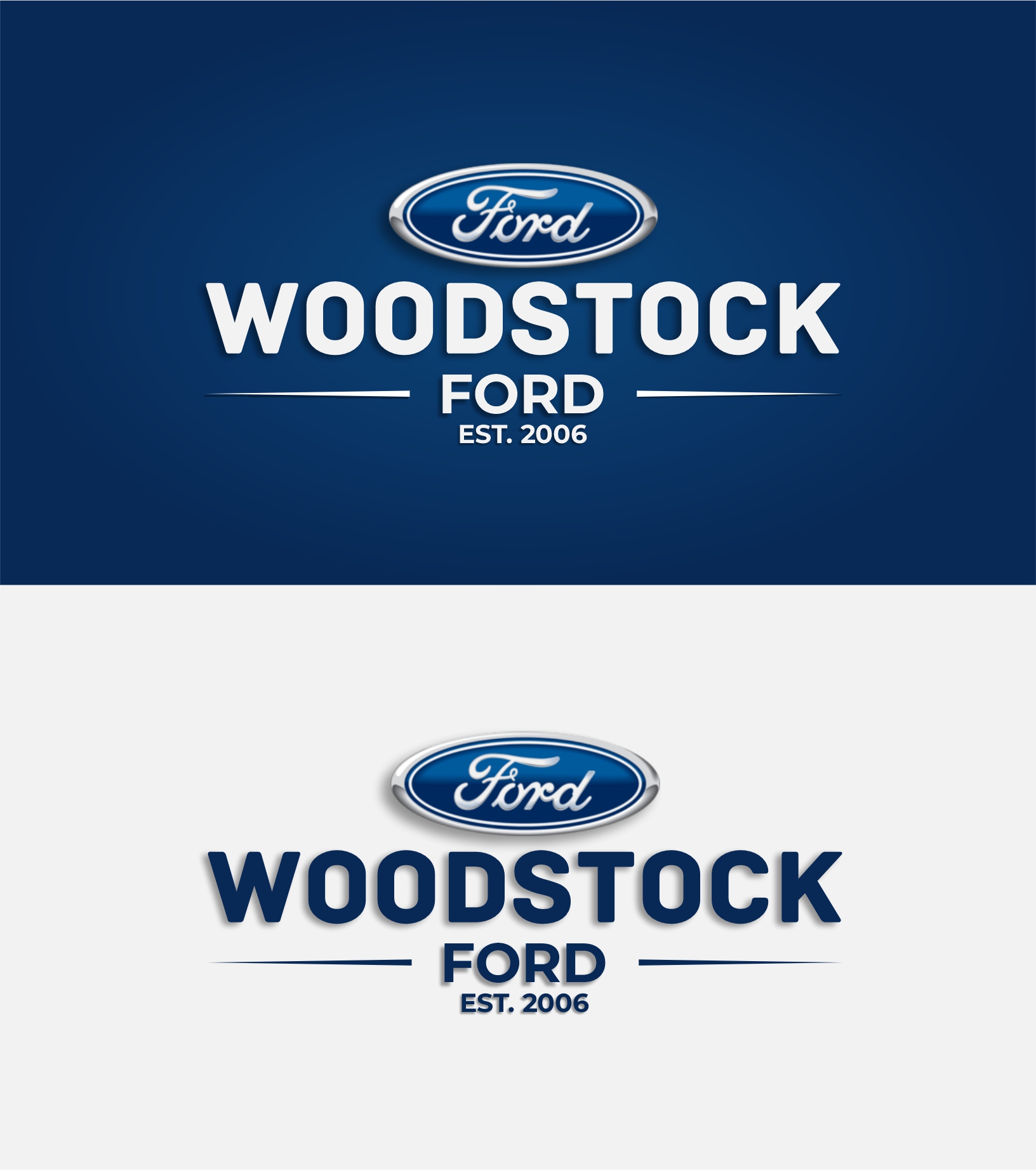 Logo Design by AlfaDesign20 for Woodstock ford  | Design #37596594