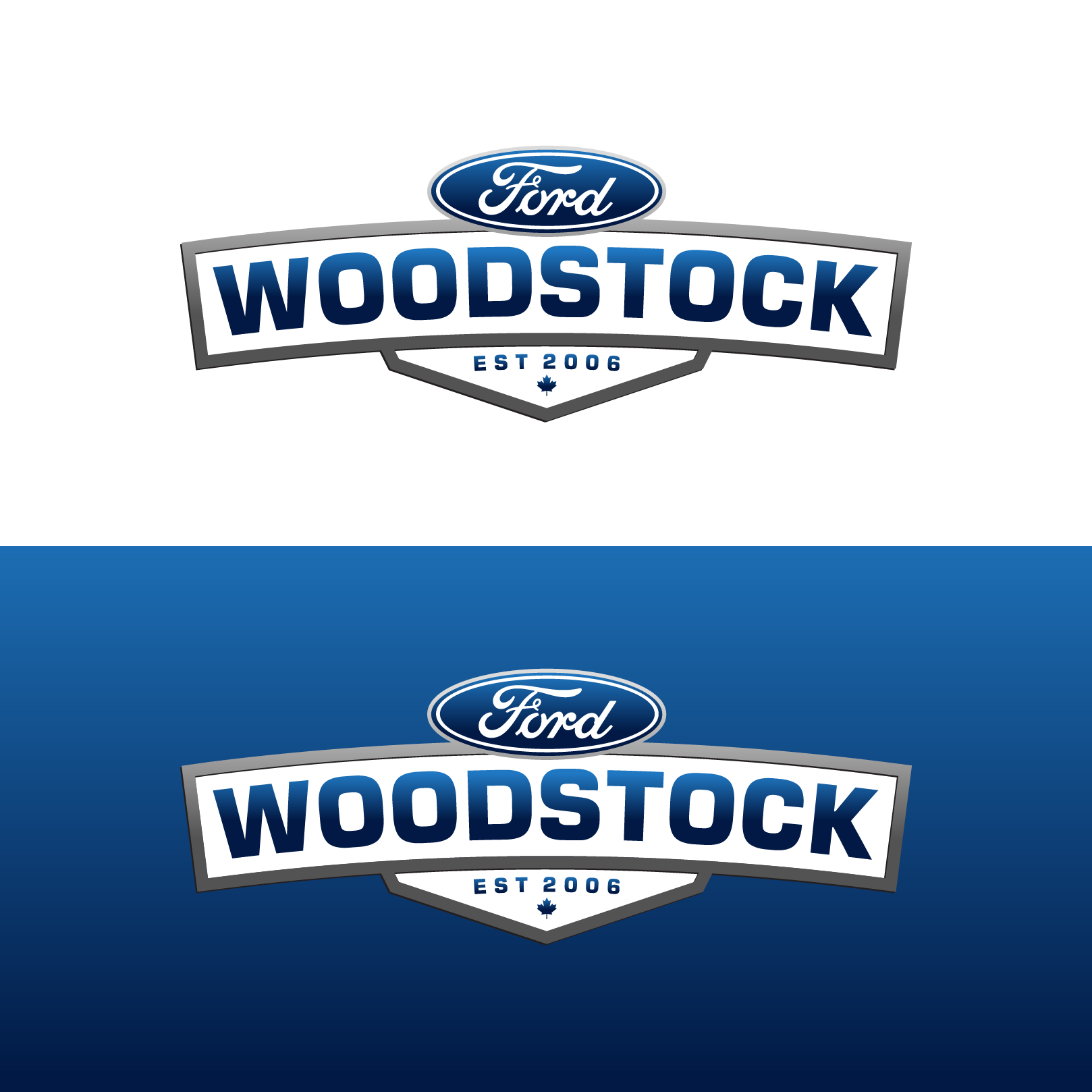 Logo Design by Blesign for Woodstock ford  | Design #37592638