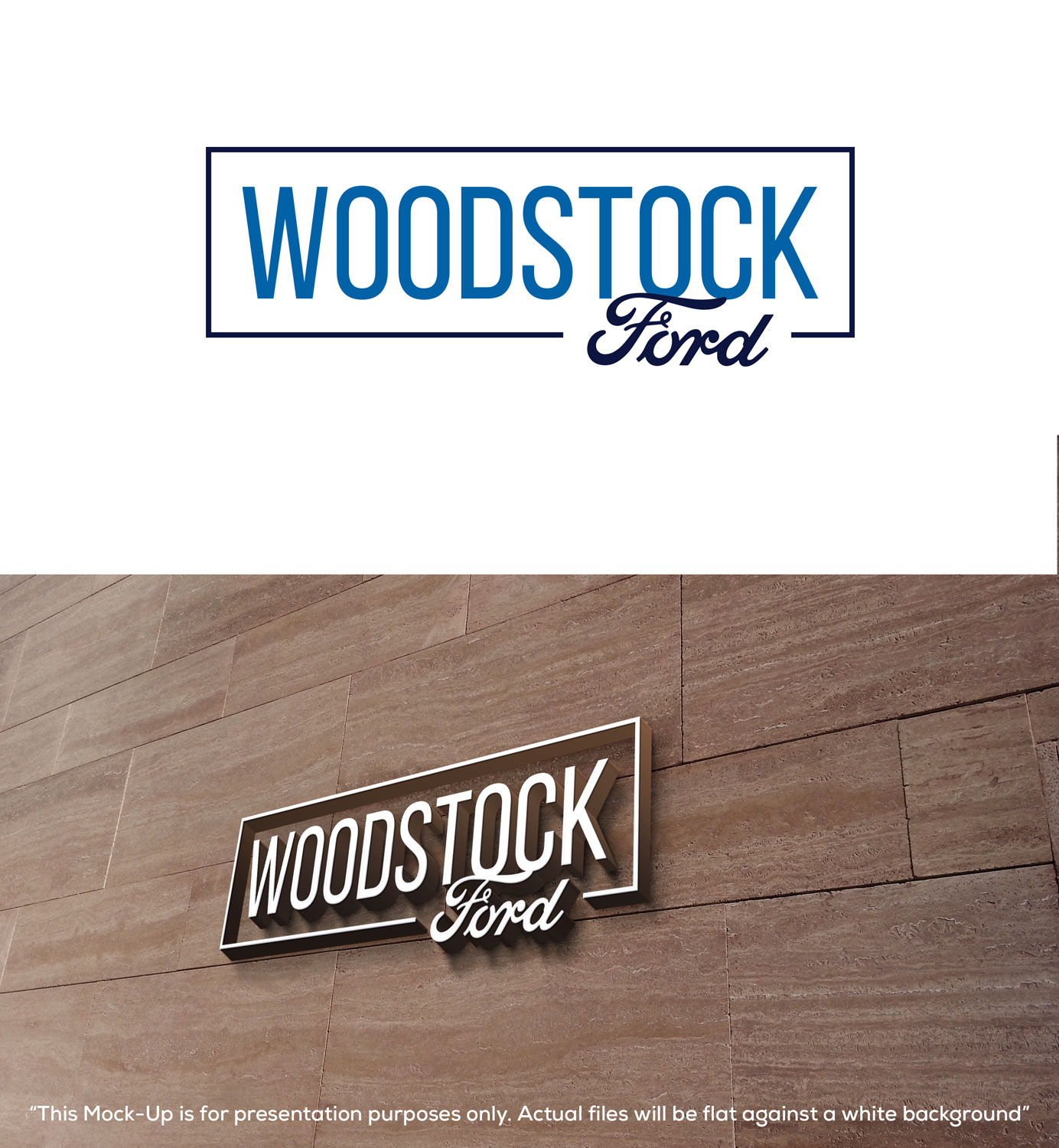 Diseño de Logo por DesignMaker 2 para Woodstock ford  | Diseño #37595177