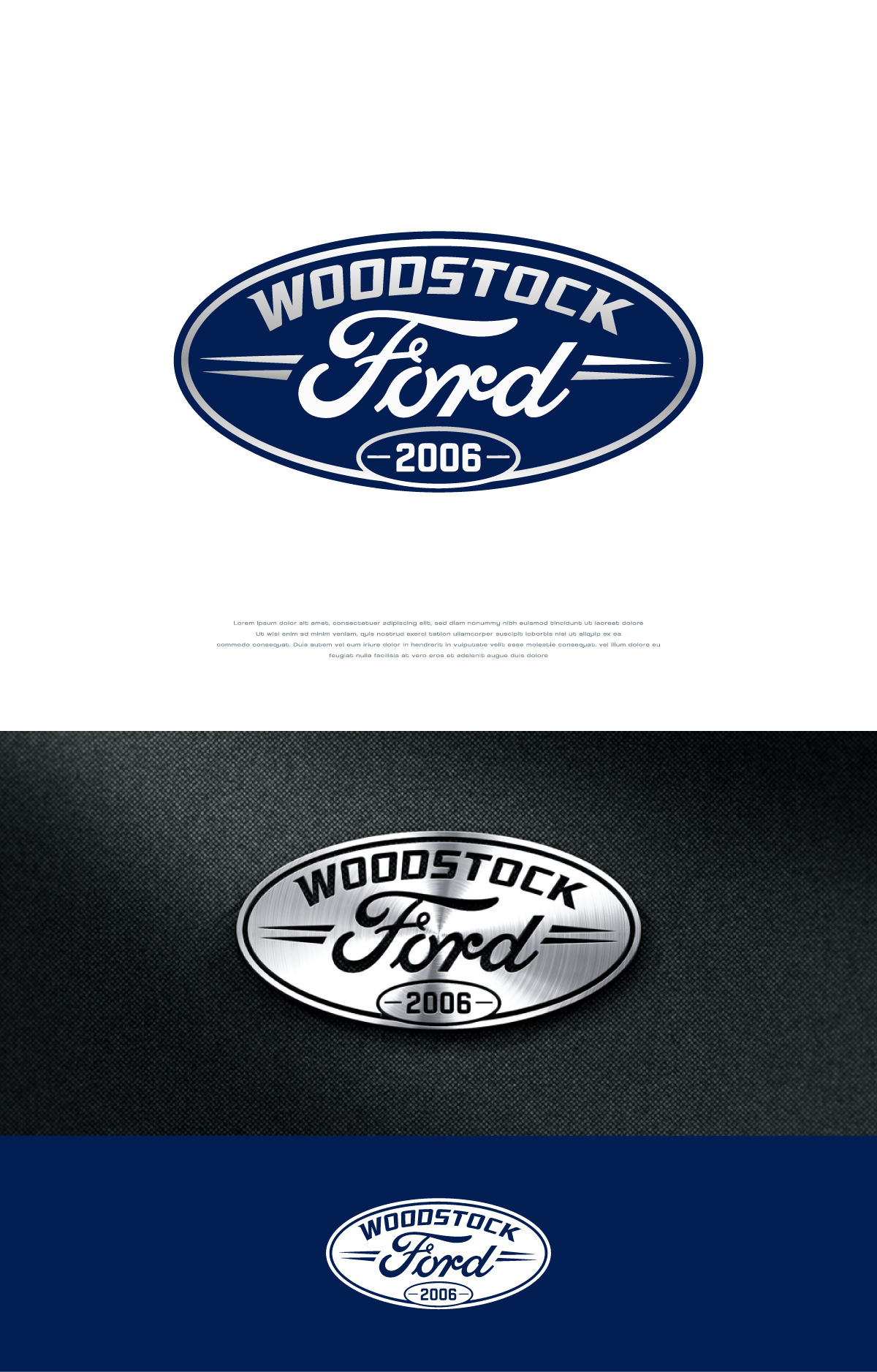 Design de Logo par apik. pour Woodstock ford  | Design #37592998