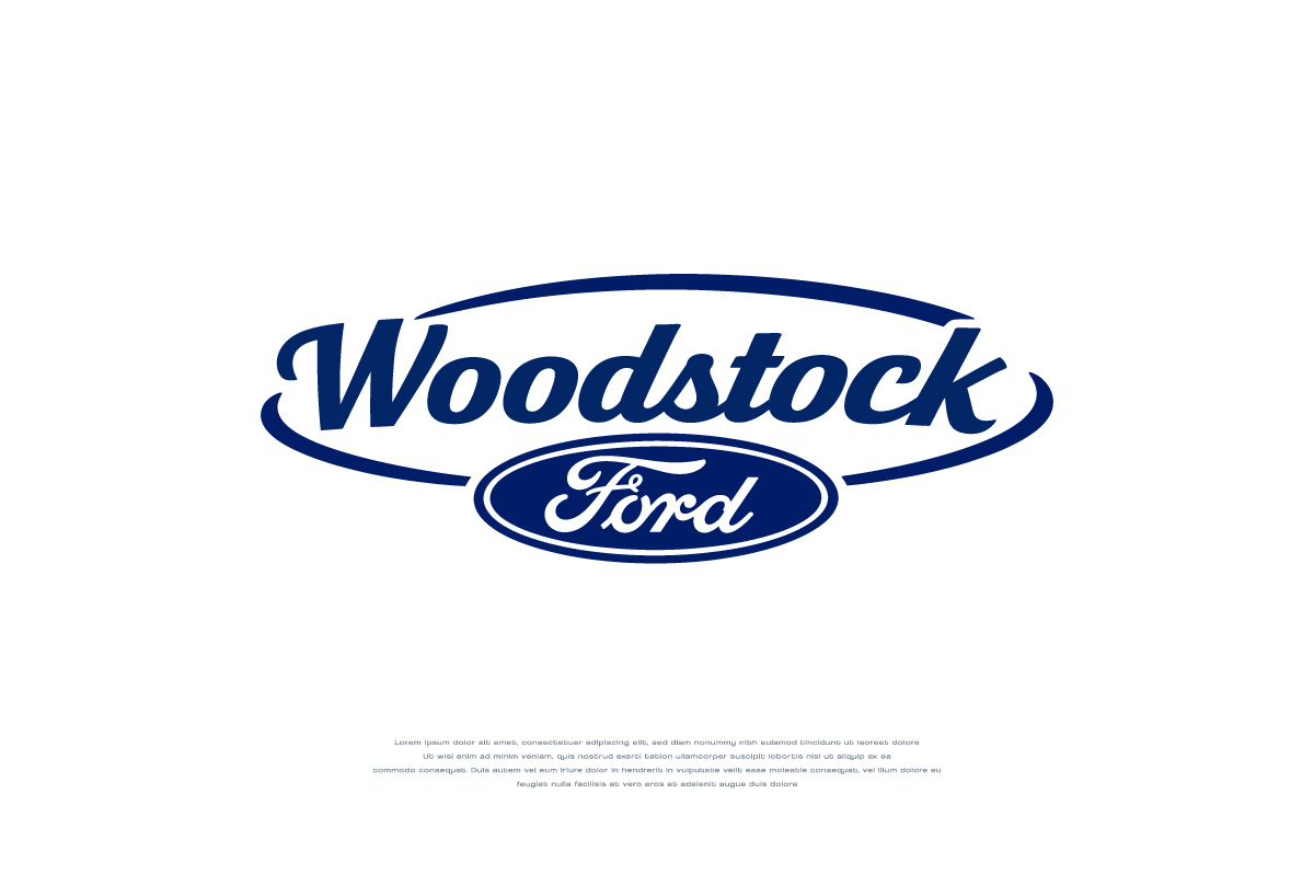 Diseño de Logo por apik. para Woodstock ford  | Diseño #37597623
