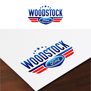 Logo Design by Your Brand Maker for Woodstock ford  | Design: #37594306