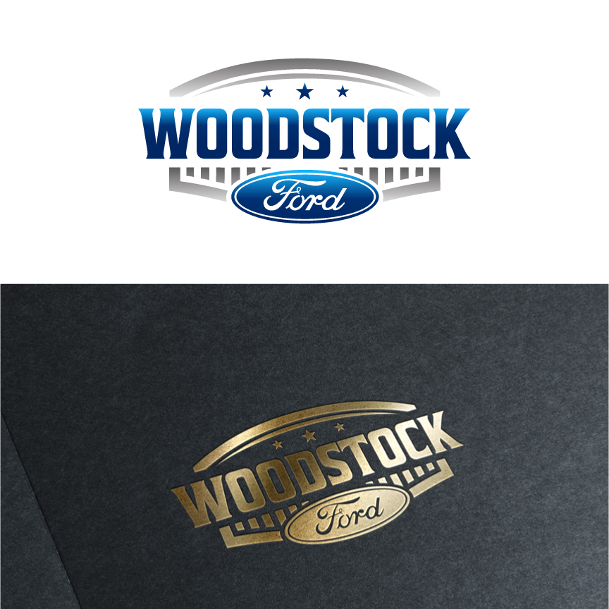 Diseño de Logo por Your Brand Maker para Woodstock ford  | Diseño #37594390