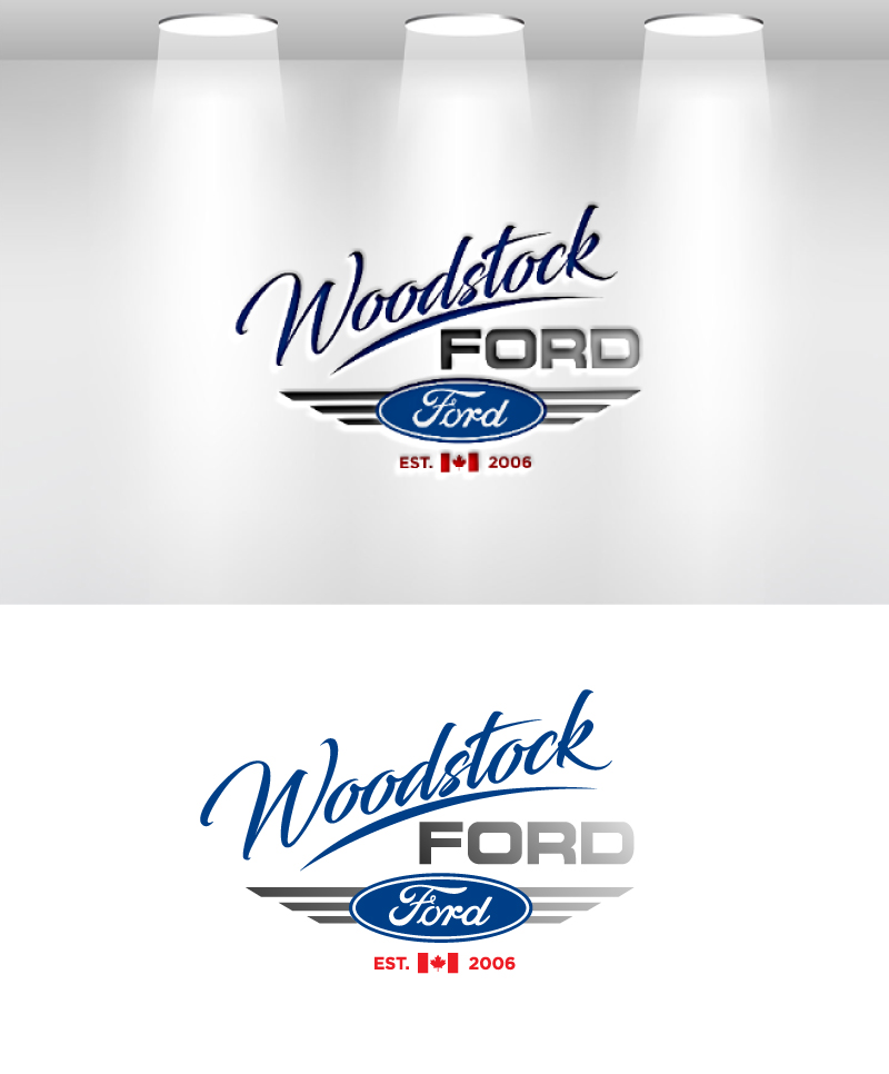 Logo Design by VisionCraft™ for Woodstock ford  | Design #37592283