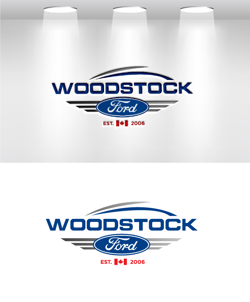 Logo Design by VisionCraft™ for Woodstock ford  | Design #37592284
