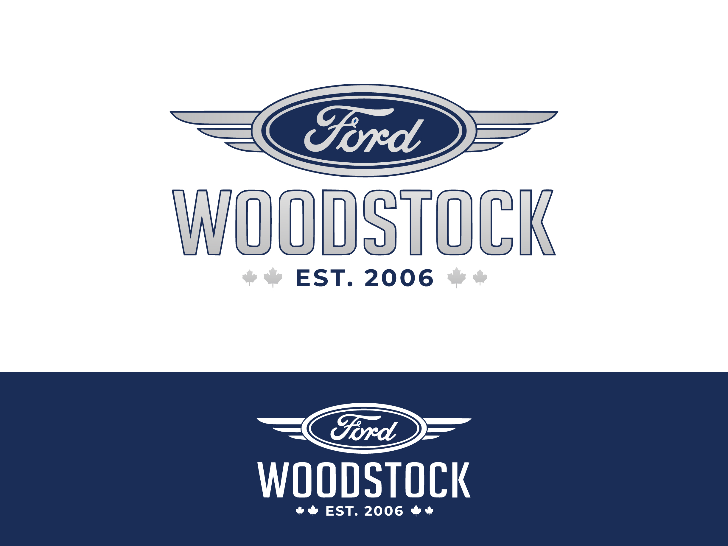 Logo Design by yozdesign for Woodstock ford  | Design #37593752
