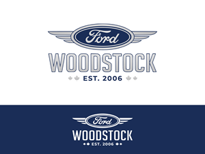 Logo Design by yozdesign for Woodstock ford  | Design: #37593752