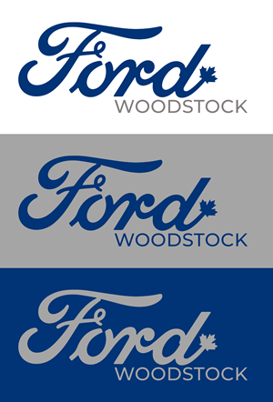 Diseño de Logo por robertr400 para Woodstock ford  | Diseño: #37594129
