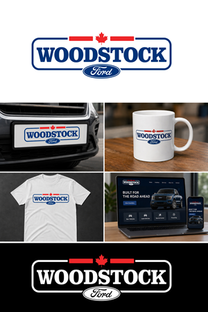 Diseño de Logo por IMAN.R para Woodstock ford  | Diseño: #37595710