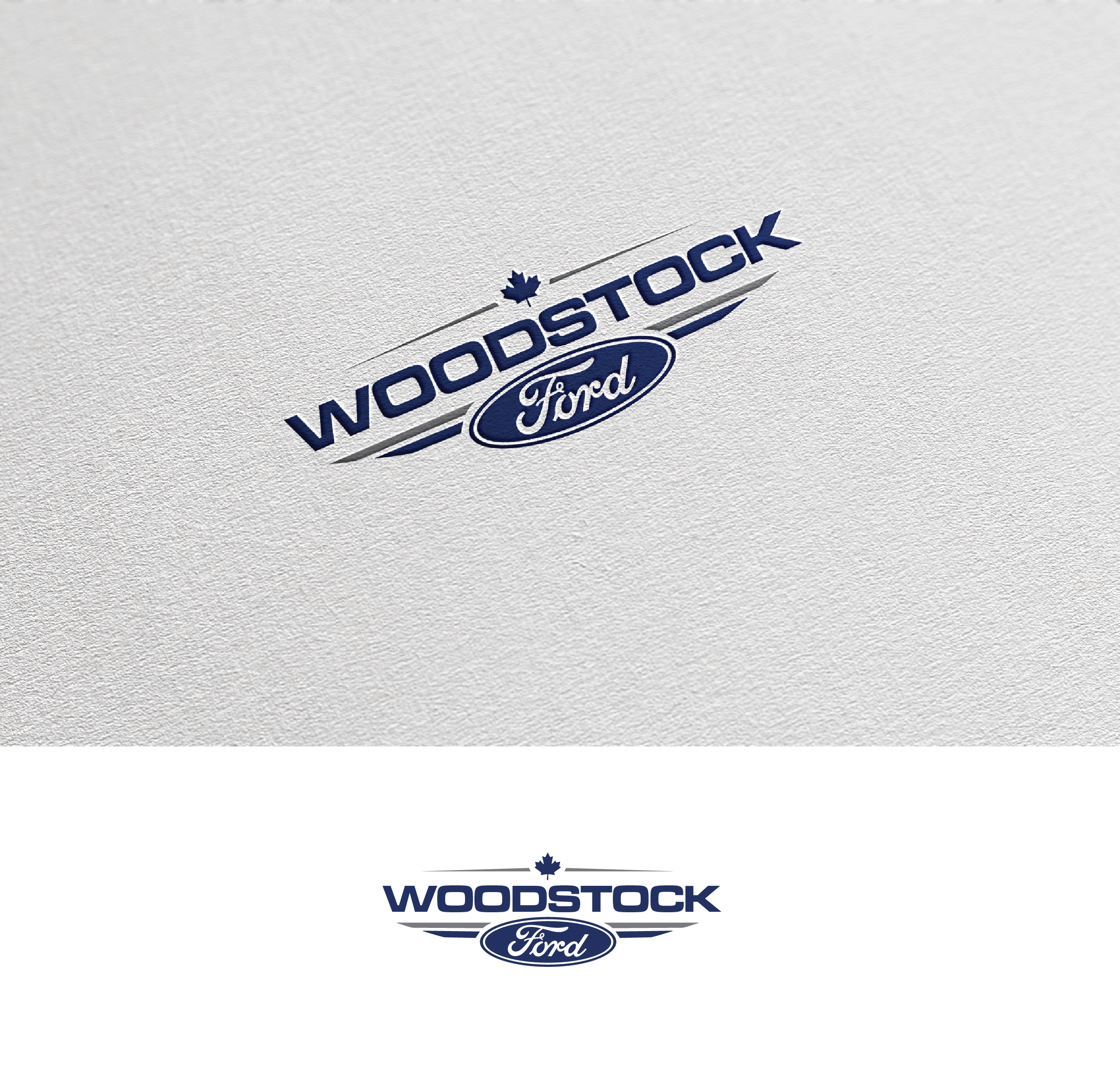 Diseño de Logo por Afsana_Hoque para Woodstock ford  | Diseño #37594405
