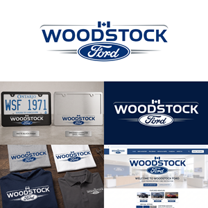 Diseño de Logo por Delusion Studio para Woodstock ford  | Diseño: #37593178