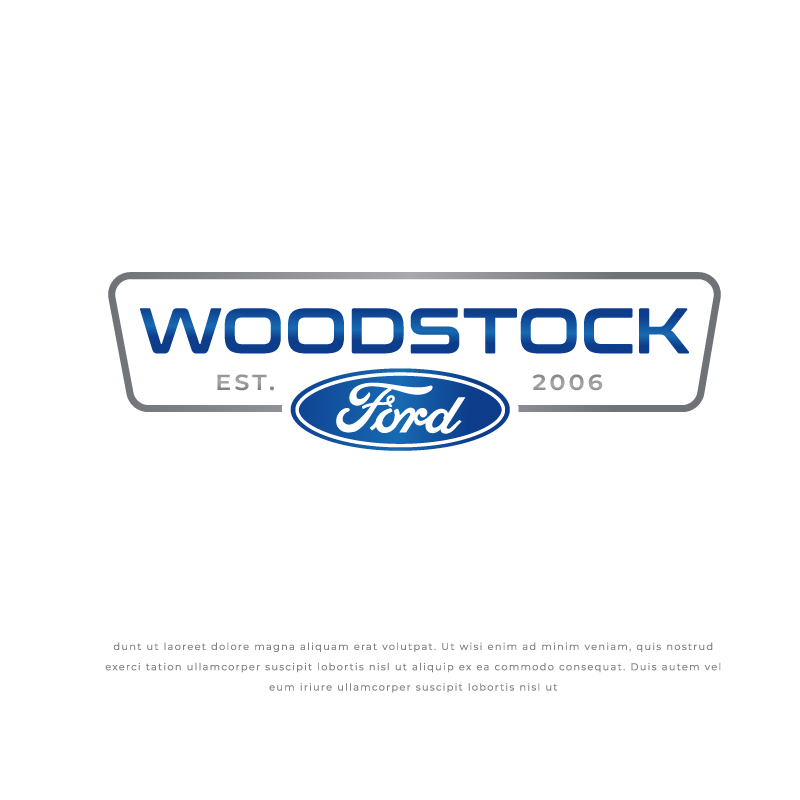 Diseño de Logo por @Dh24 para Woodstock ford  | Diseño #37601190