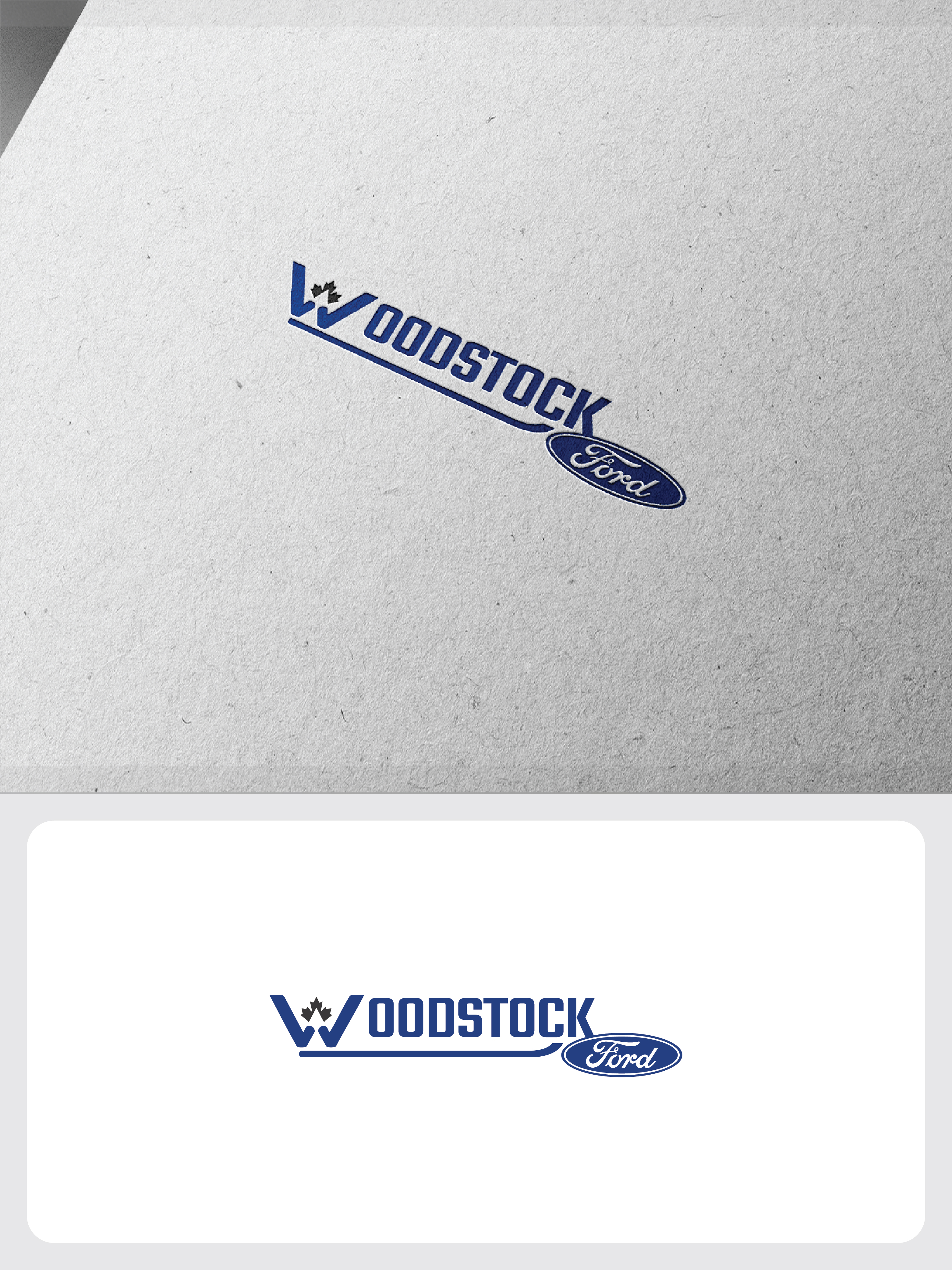 Logo Design by raju.creative for Woodstock ford  | Design #37594293