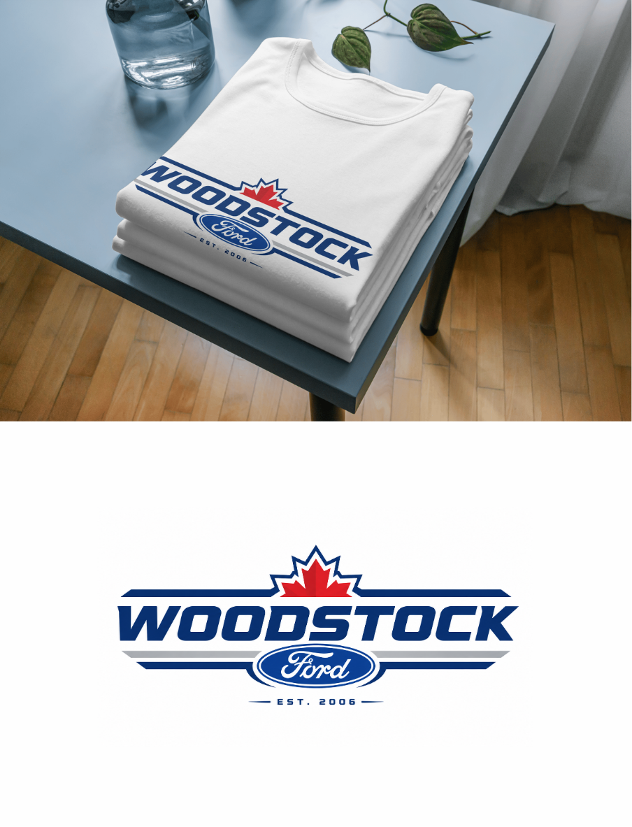 Diseño de Logo por Nanas91 para Woodstock ford  | Diseño #37614363