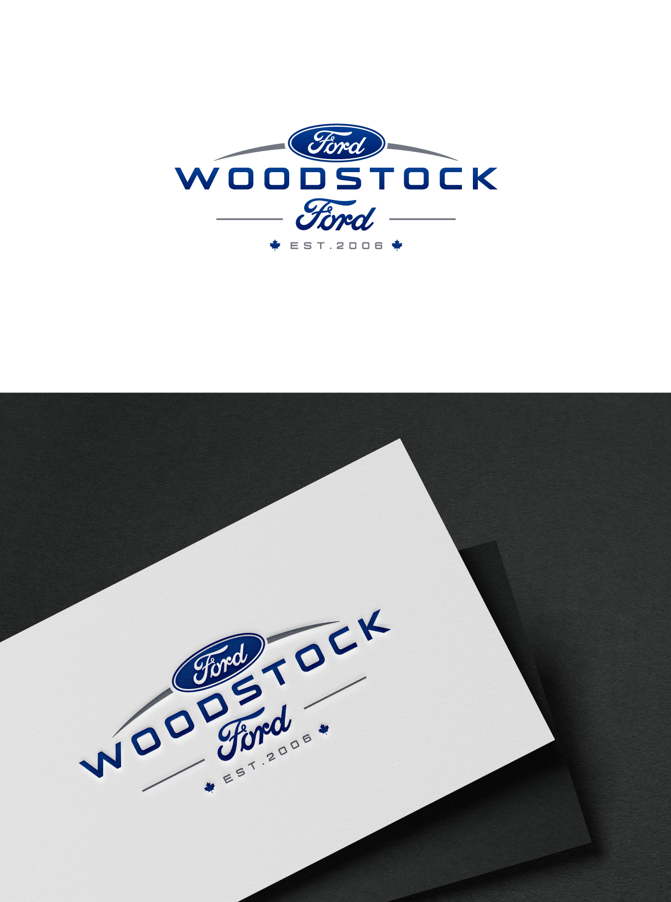 Diseño de Logo por Oliver_Design para Woodstock ford  | Diseño #37593997