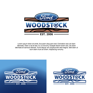 Diseño de Logo por meinos para Woodstock ford  | Diseño: #37606365