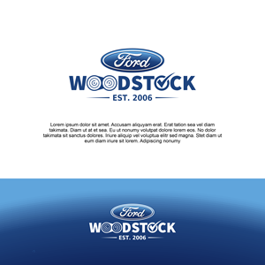Diseño de Logo por meinos para Woodstock ford  | Diseño: #37611351