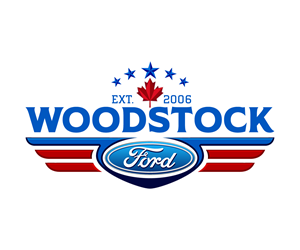 Logo Design by PixelIron for Woodstock ford  | Design: #37597751