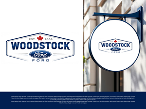Diseño de Logo por Jack Designz para Woodstock ford  | Diseño: #37600554