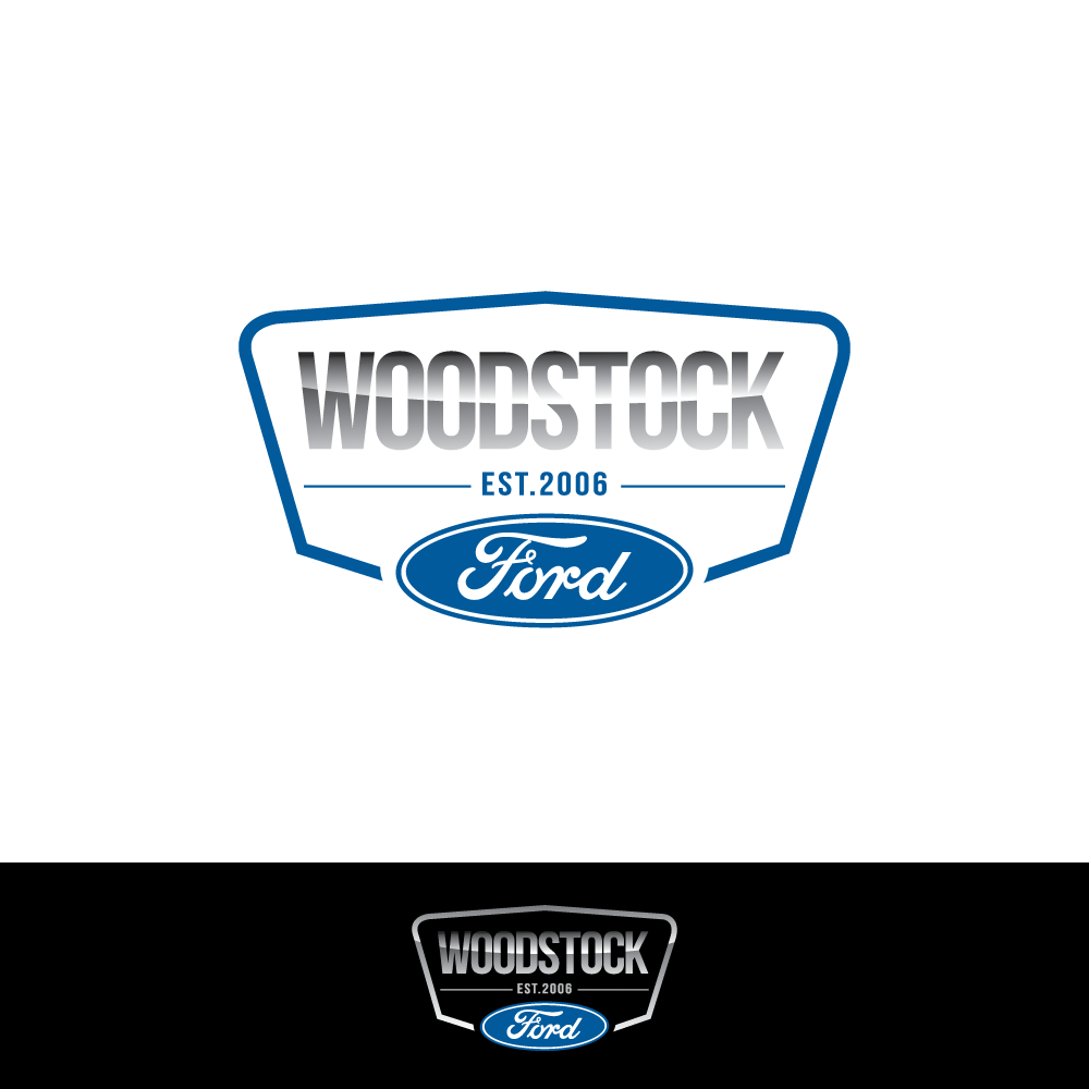 Logo Design by H4R5Z for Woodstock ford  | Design #37600217