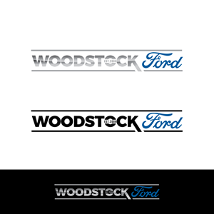 Logo Design by H4R5Z for Woodstock ford  | Design: #37600228