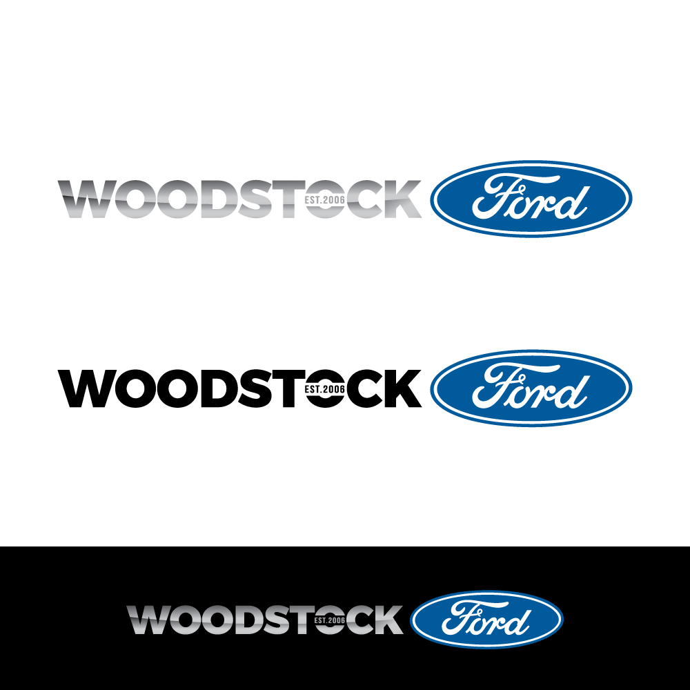 Logo Design by H4R5Z for Woodstock ford  | Design #37600243