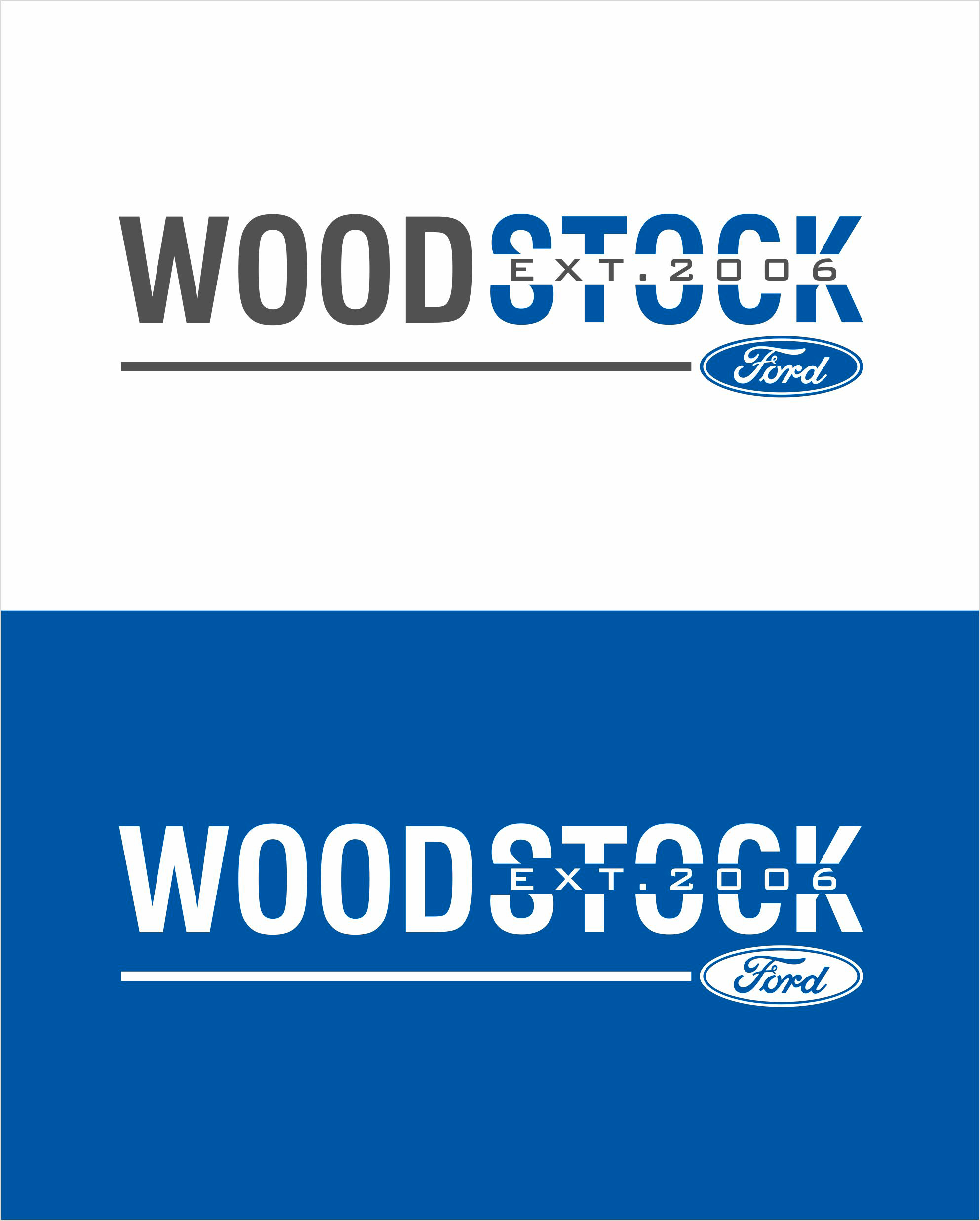 Logo Design by patelnsf for Woodstock ford  | Design #37597633