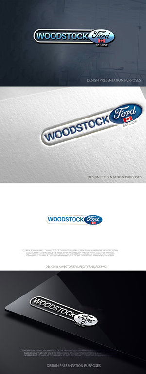 Design de Logo par zebronicgraphic pour Woodstock ford  | Design : #37599695