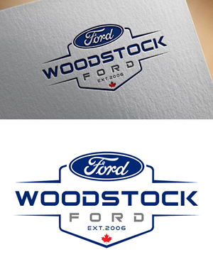 Diseño de Logo por Chanel graphics para Woodstock ford  | Diseño: #37593207