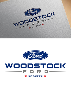 Logo Design by Chanel graphics for Woodstock ford  | Design: #37593211