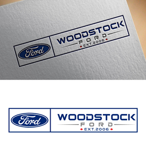 Diseño de Logo por Chanel graphics para Woodstock ford  | Diseño: #37596094