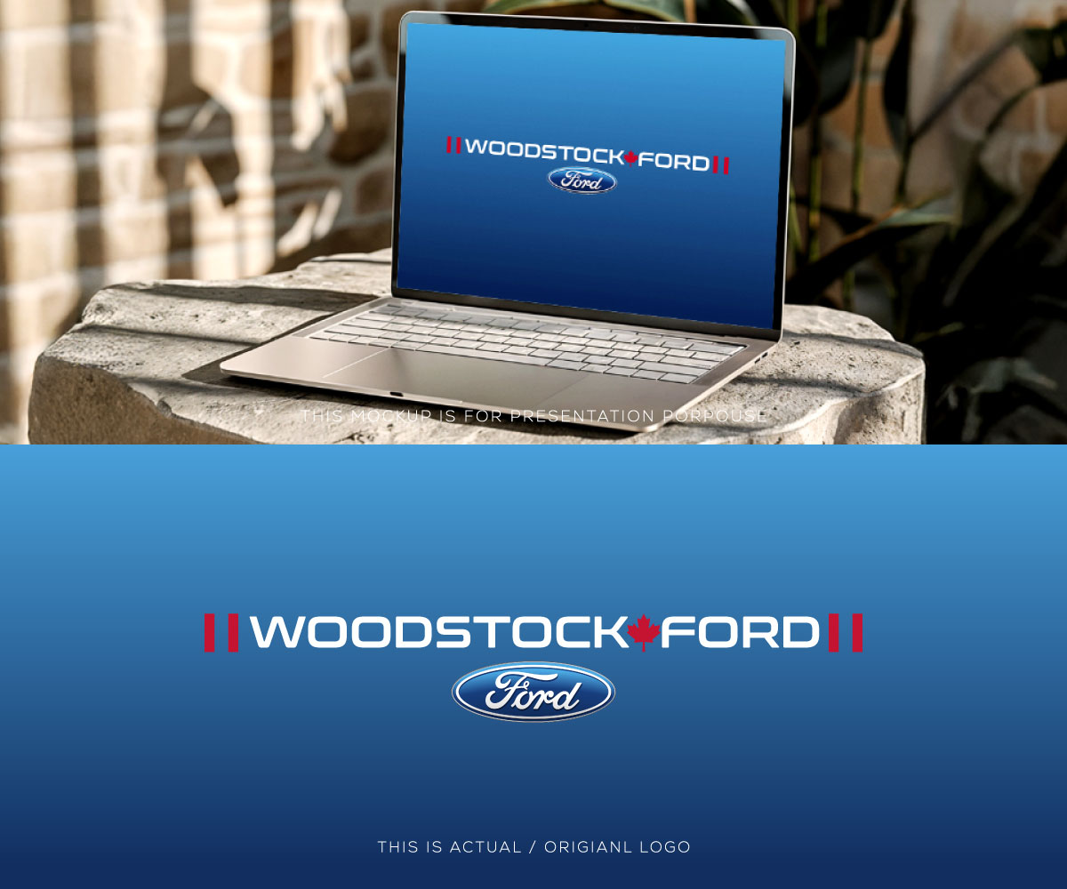 Diseño de Logo por Ansh Design para Woodstock ford  | Diseño #37599286