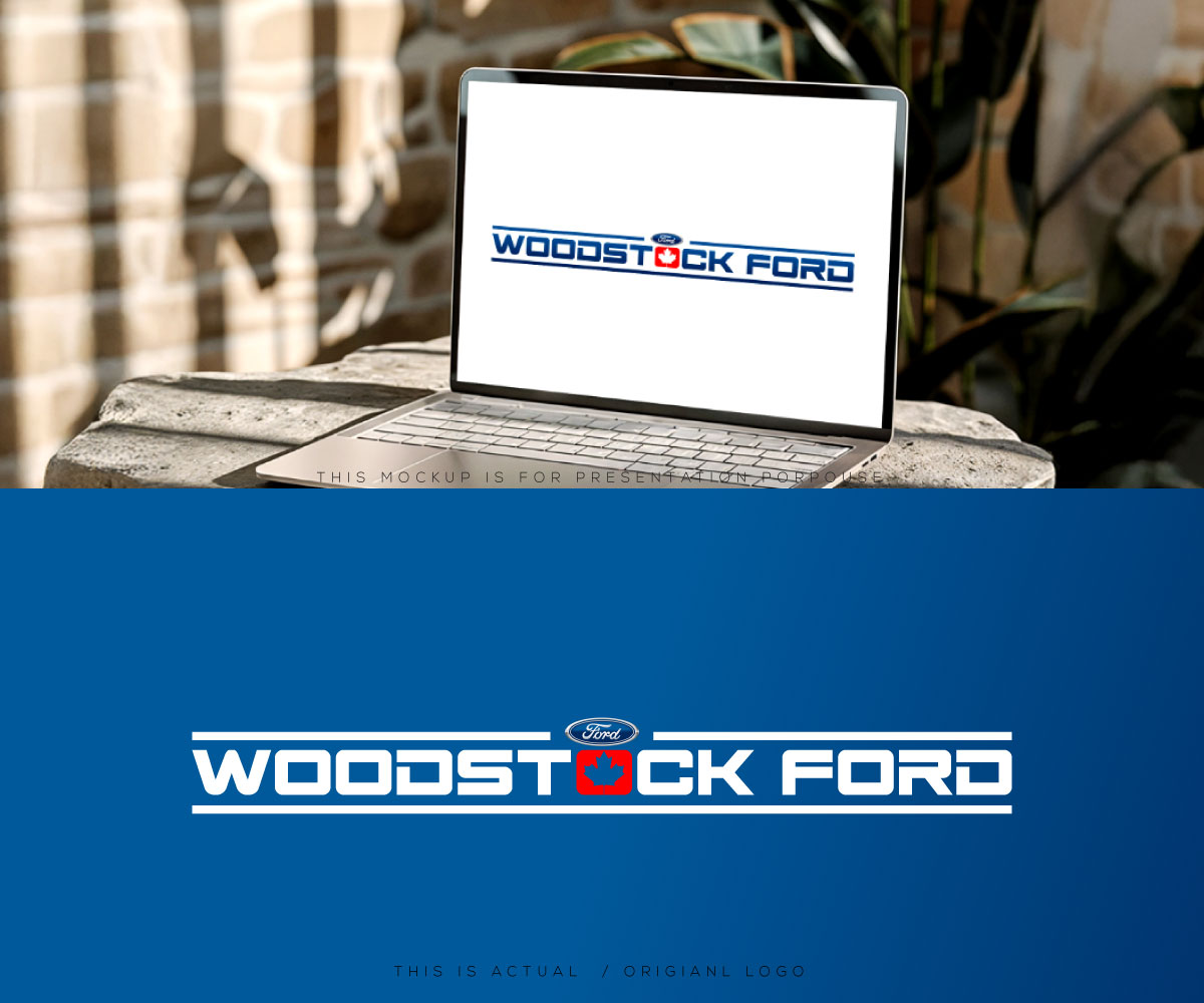 Diseño de Logo por Ansh Design para Woodstock ford  | Diseño #37602408