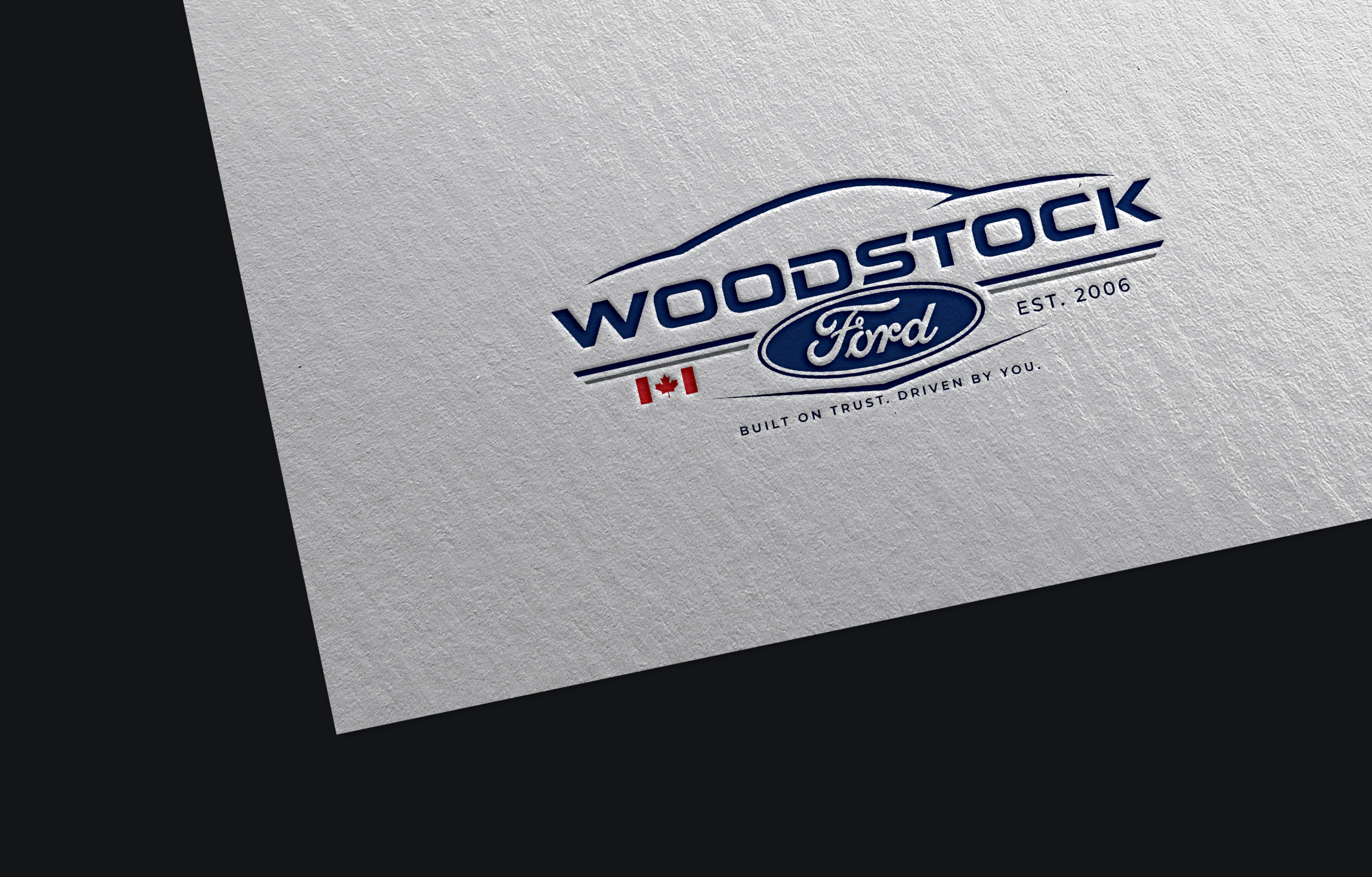 Logo Design by Bella  Creative for Woodstock ford  | Design #37599211