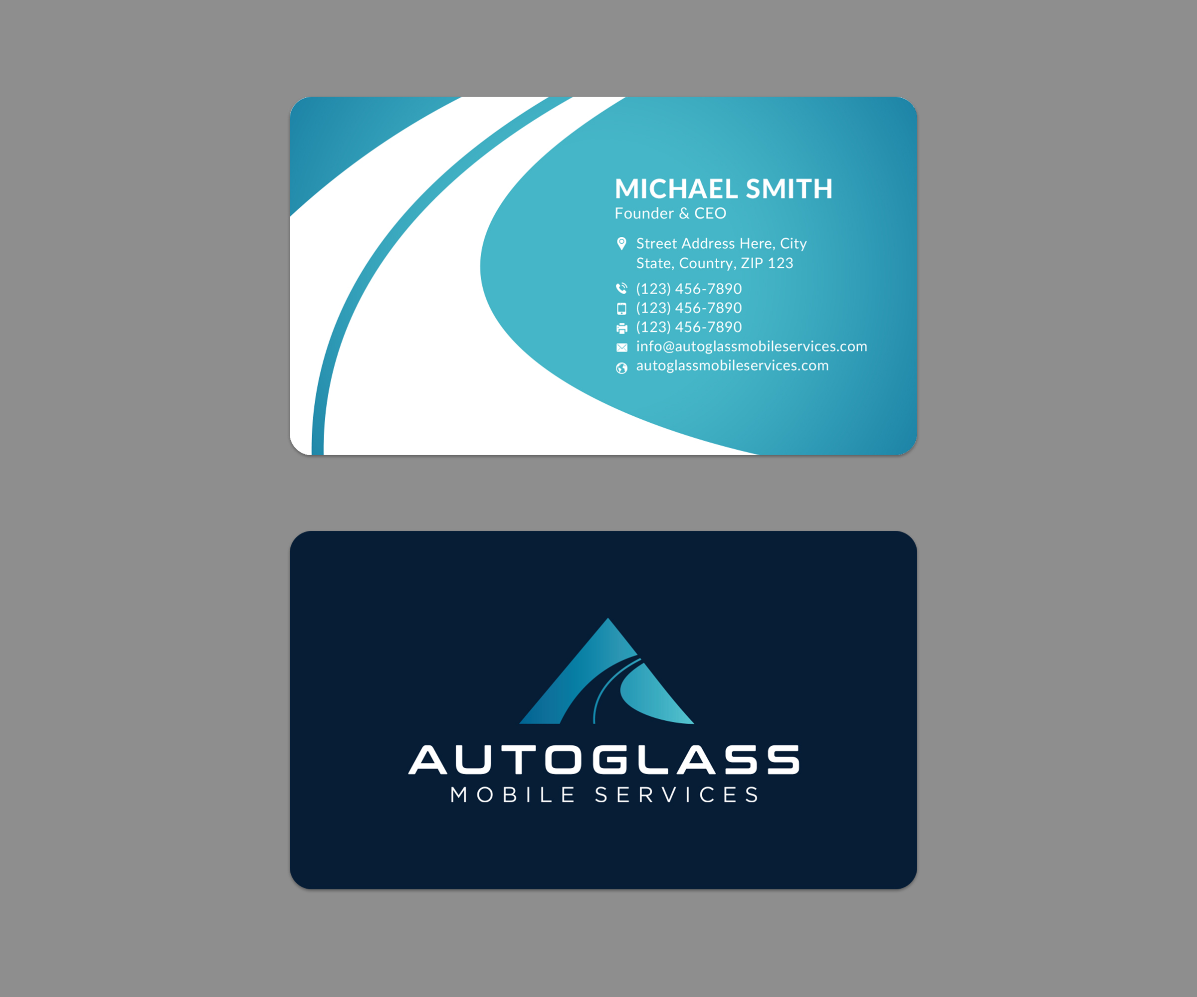 Business Card Design by Sun Moon Graphic Designer for this project | Design #37597779