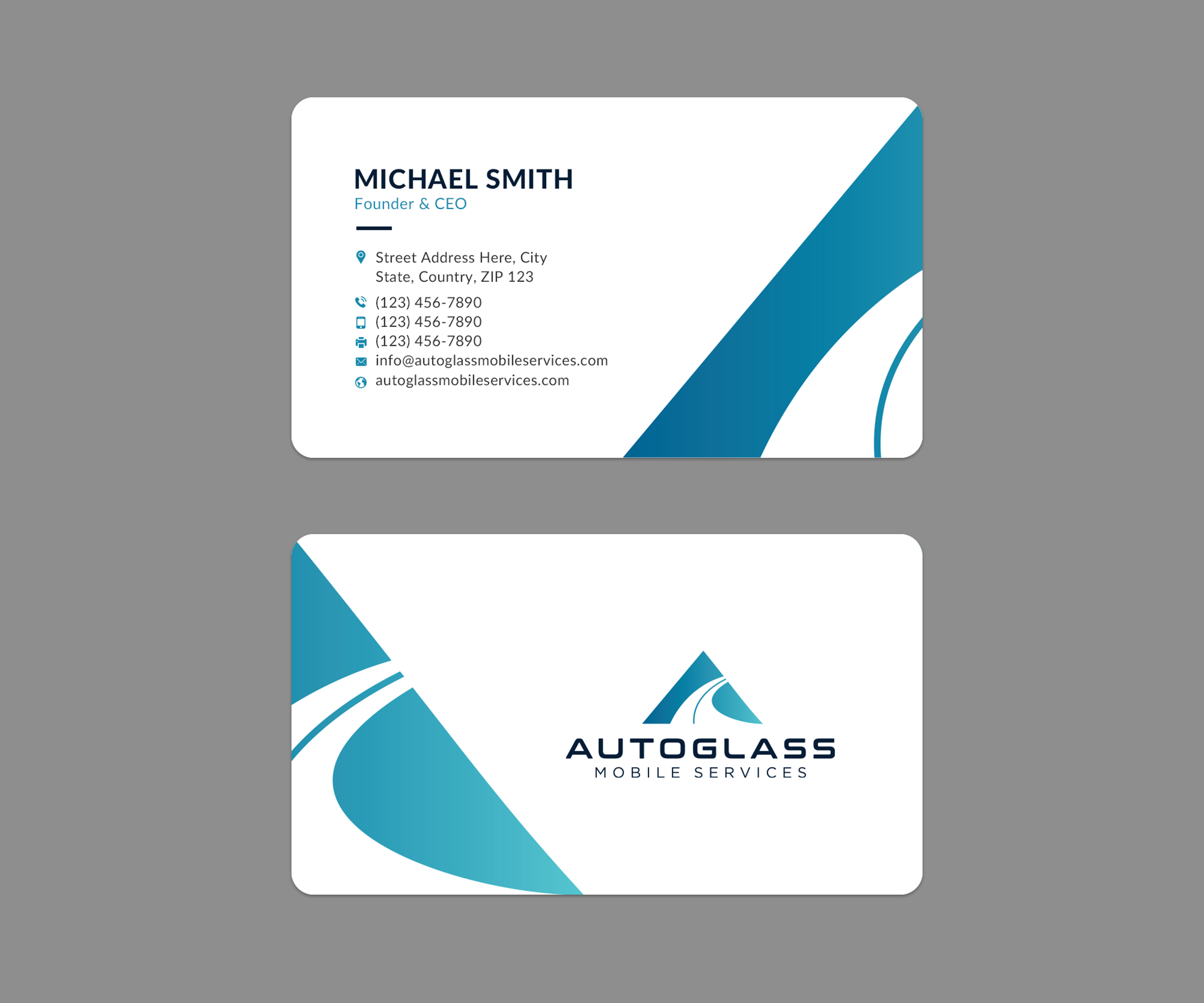 Business Card Design by Sun Moon Graphic Designer for this project | Design #37597780