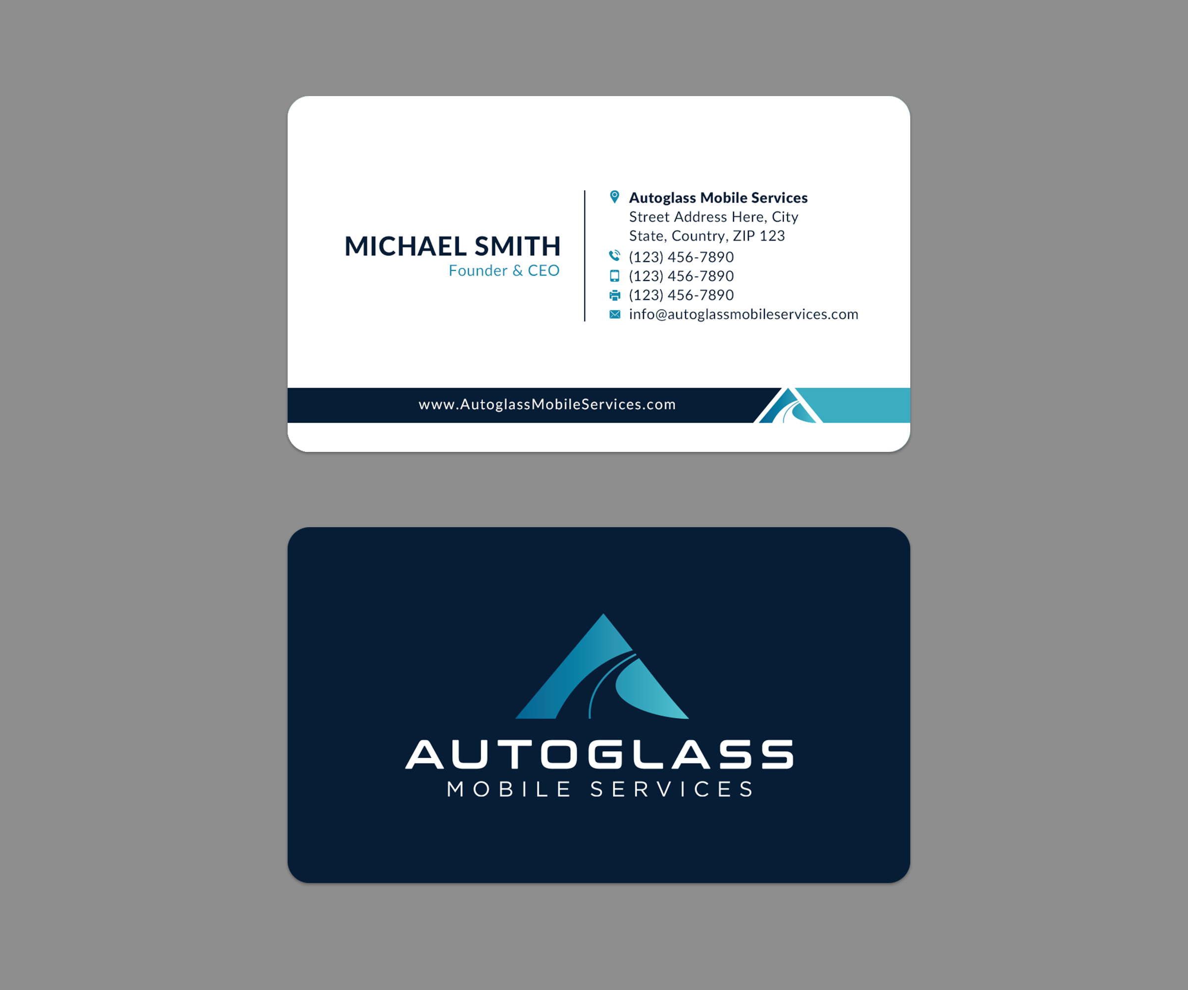 Business Card Design by Sun Moon Graphic Designer for this project | Design #37597781