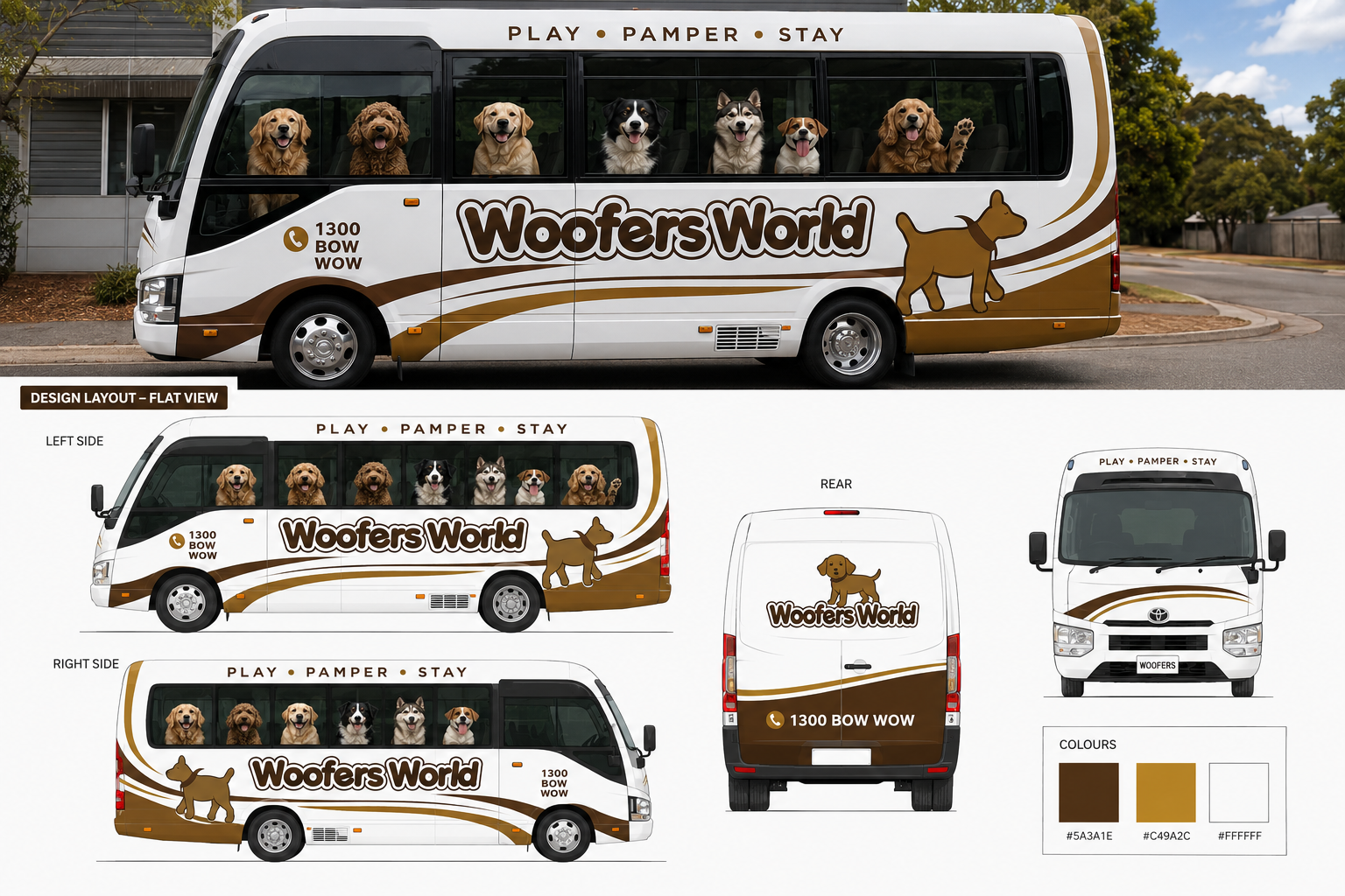 Diseño de Rotulación de Vehículo por Buddhika Ishan para Nangawooka Nominess Pty Ltd | Diseño #37597832