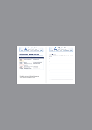 Design de Modèle Word par ArchaProduction pour A-1 Voice & Data | Design #37601778