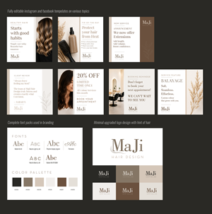 Graphic Design by Rickyy for MaJi Hair Design | Design: #37610201