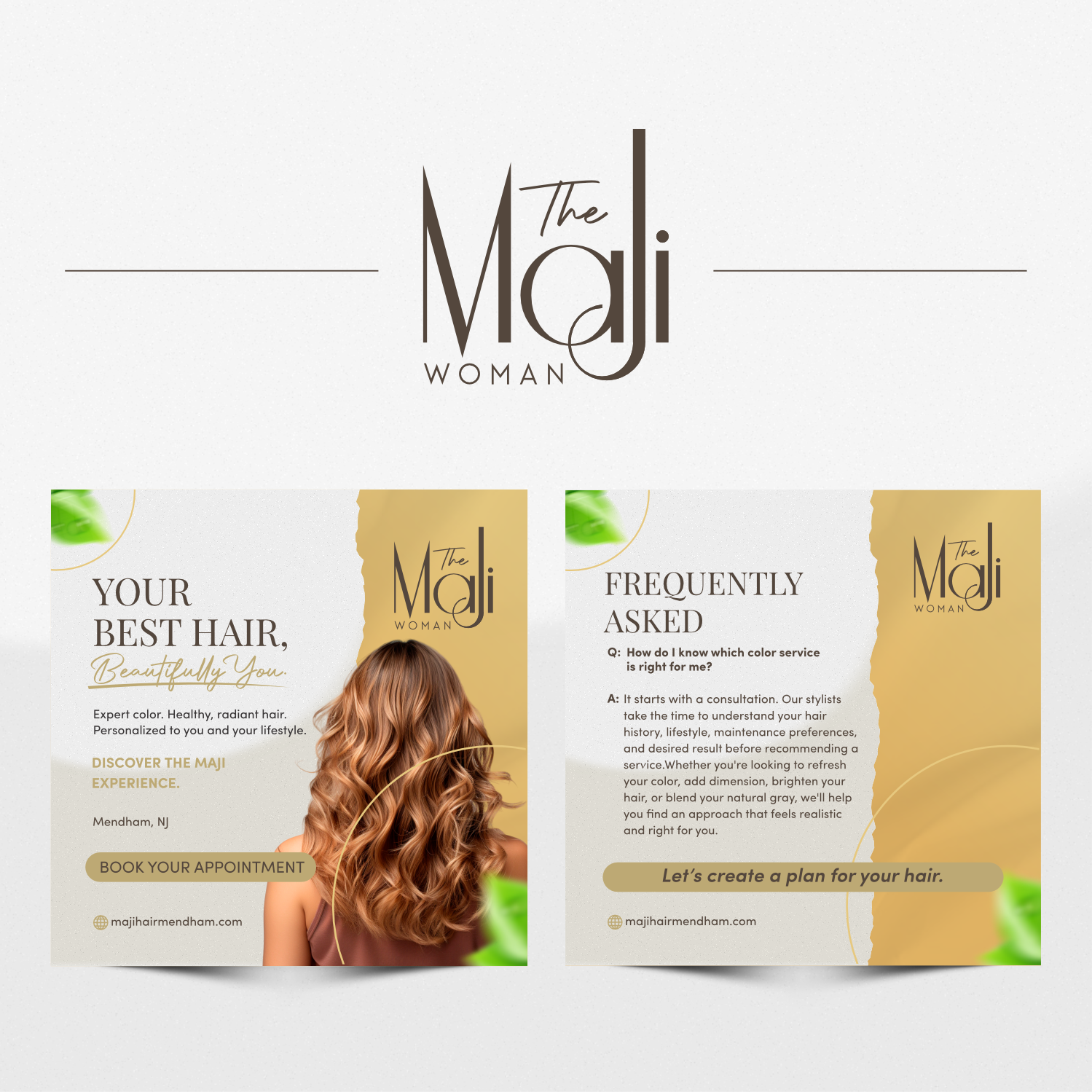 Graphic Design by ThiagoB for MaJi Hair Design | Design #37603138