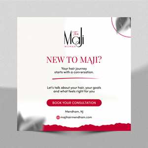 Graphic Design by ThiagoB for MaJi Hair Design | Design: #37610636