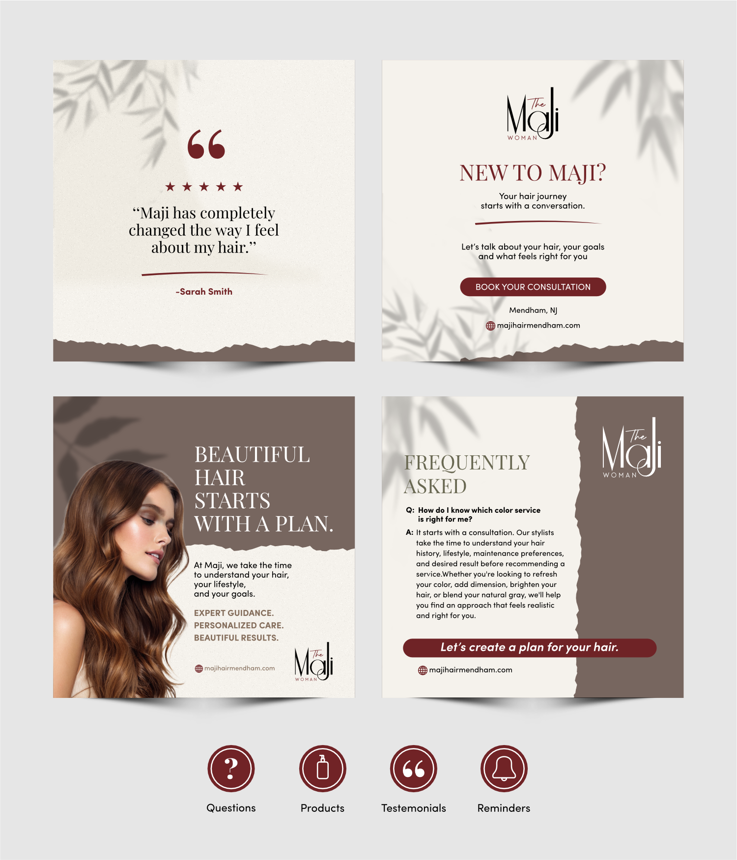 Graphic Design by ThiagoB for MaJi Hair Design | Design #37624208