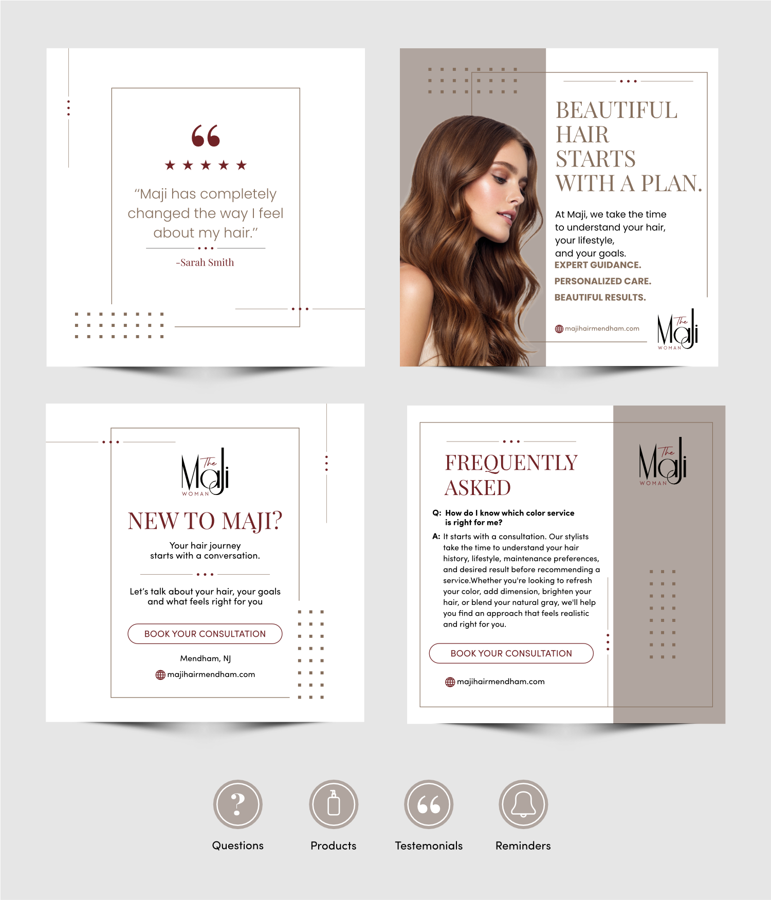 Graphic Design by ThiagoB for MaJi Hair Design | Design: #37624209