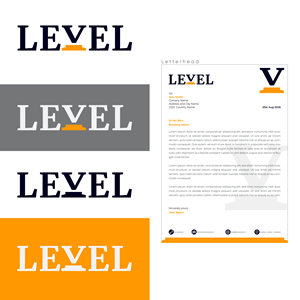 Stationery Design by Eve.A for LEVEL | Design: #37603128