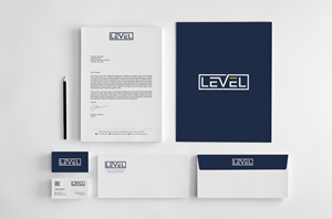 Stationery Design by R.design for LEVEL | Design: #37604937